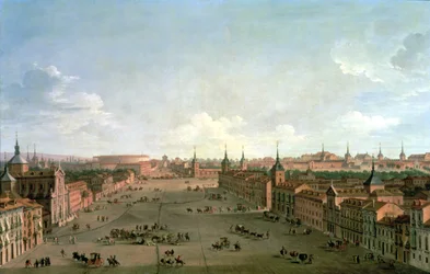 Una Vista della Calle de Alcala, Madrid, c.1750